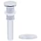 Novatto CELEBRAZIONE Glass Vessel Bathroom Sink Set, Chrome NOHP-G020CH - alternate 4